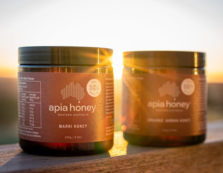 Apia Honey and natural skin care range